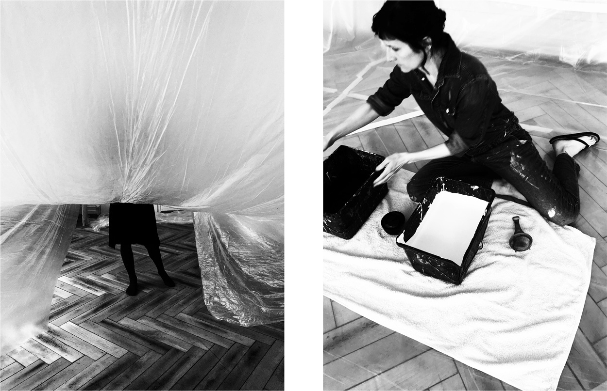 Gen Atem Project - Form is Emptiness - Art in public space / painting, 2017