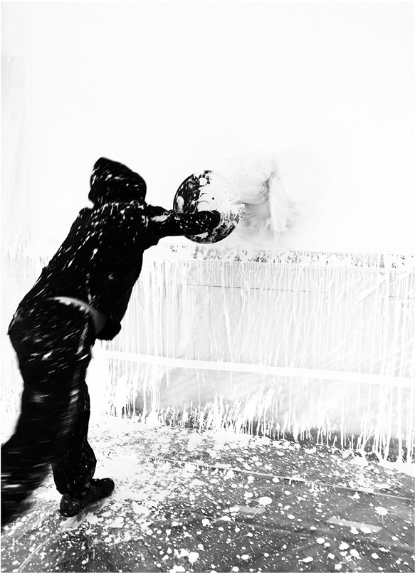 Gen Atem Project - Form is Emptiness - Art in public space / painting, 2017