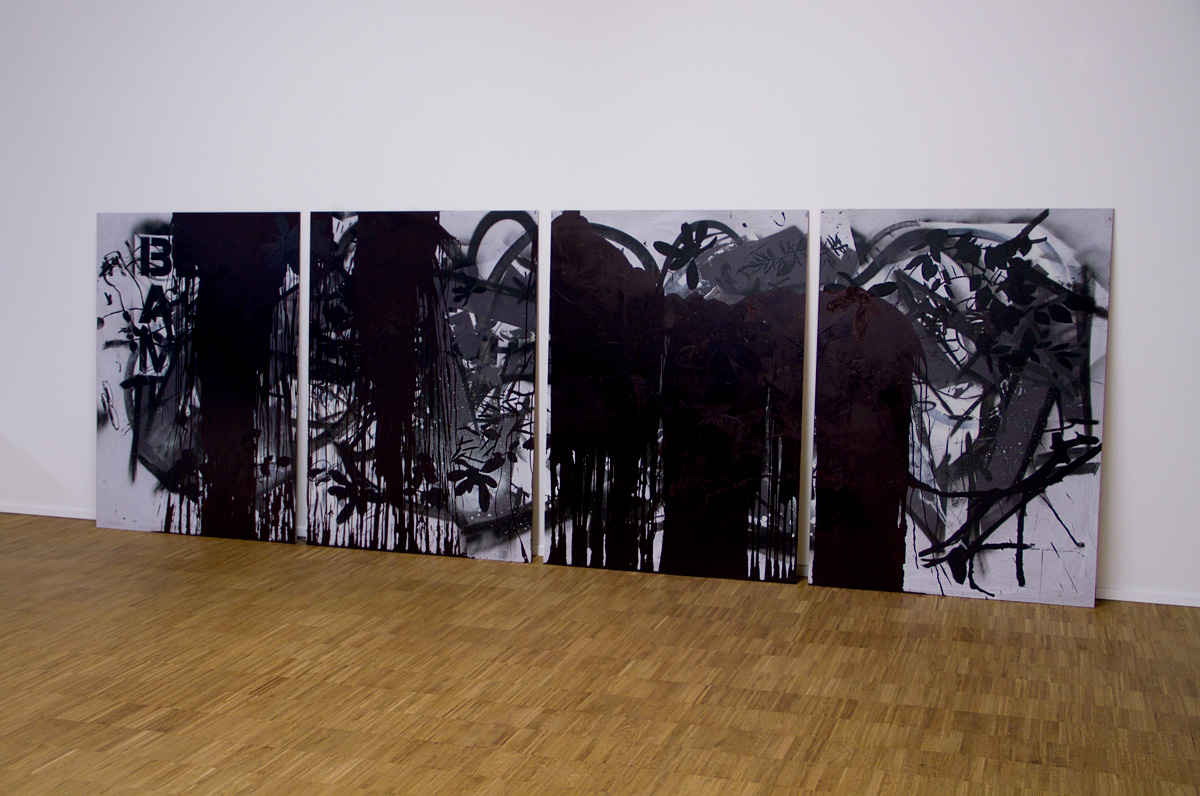 Bossard Wettstein Project - Aerosol Experience - Painting performance, 2011