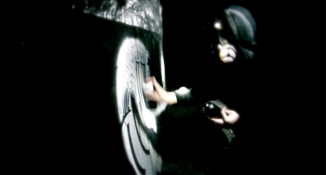 Gen Atem Project - Aerosol Experience - Painting performance, 2011