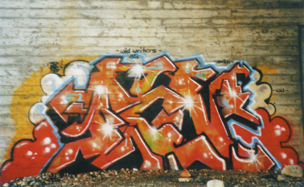 Gen Atem Project - Style Writing - Painting, 1985