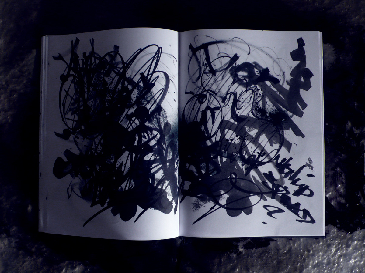 Gen Atem Project - Black Books - Drawings, 2008