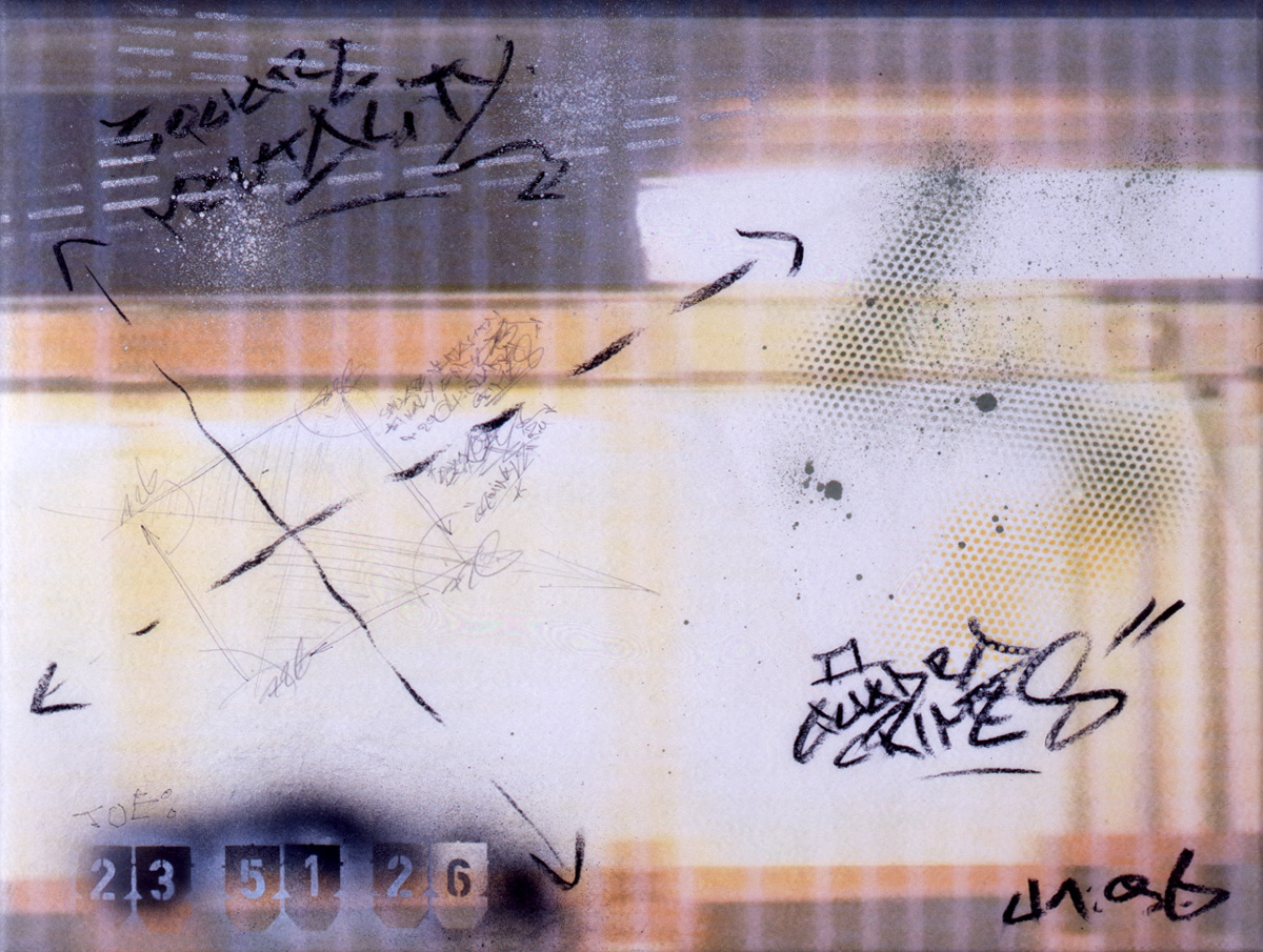 Gen Atem Project - Filed Reflections - Mixed media, 1996