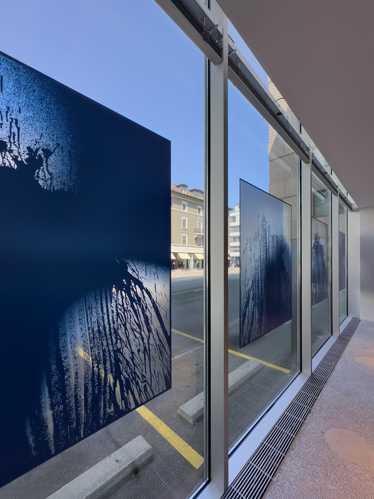 Gen Atem Project - Farbanschlag (Paint Attack) - Art in Architecture, 2025
